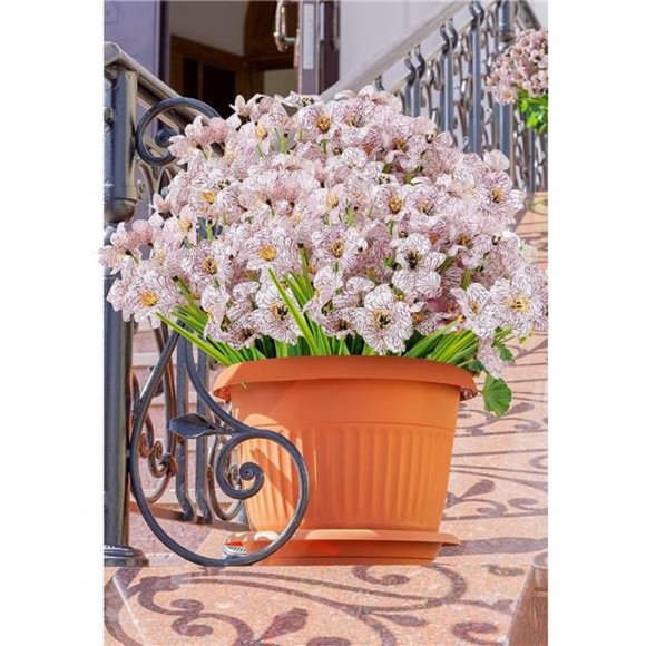 20 Bundles Artificial Flowers Outdoor UV Resistant Faux Flowers No Fade Plants - Picture 6 of 6